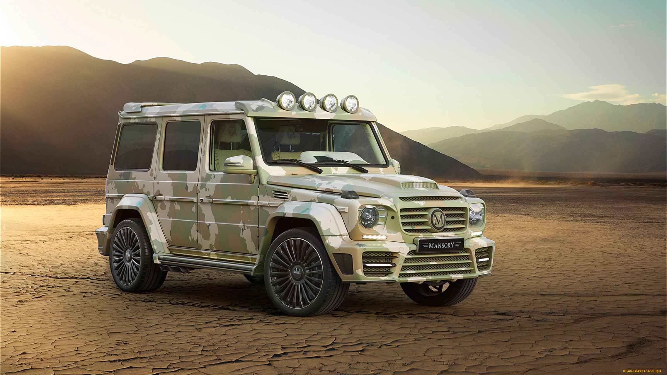 mansory mercedes-benz g63 amg sahara edition 2015, , mercedes-benz, mansory, g63, amg, sahara, edition, 2015